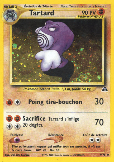 Carte Pokémon: Tartard