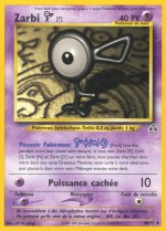 Carte Pokémon: Zarbi