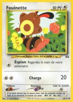 Carte Pokémon: Fouinette