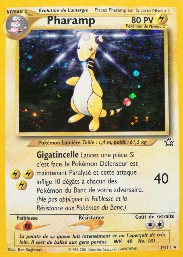 Carte Pokémon: Pharamp