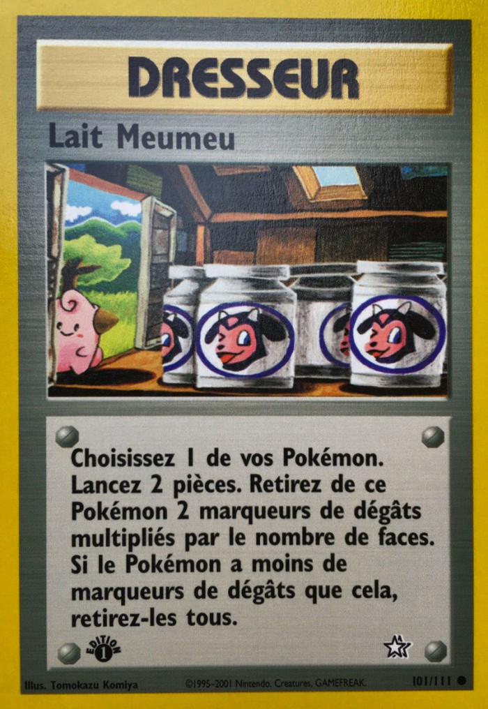 Carte Pokémon: Lait Meumeu