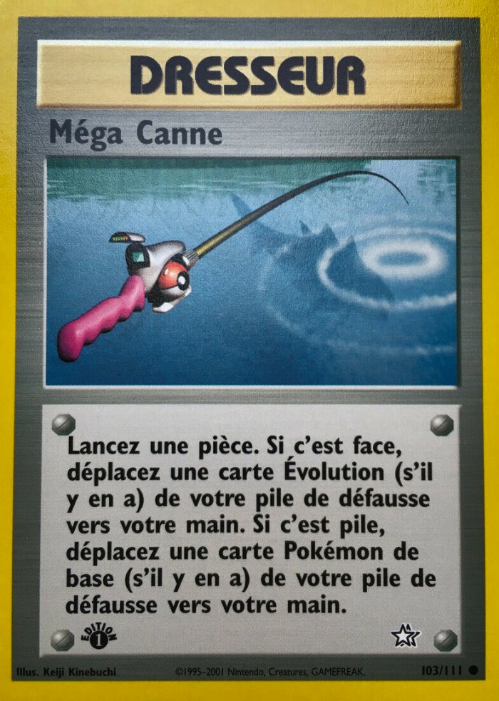 Carte Pokémon: Méga Canne