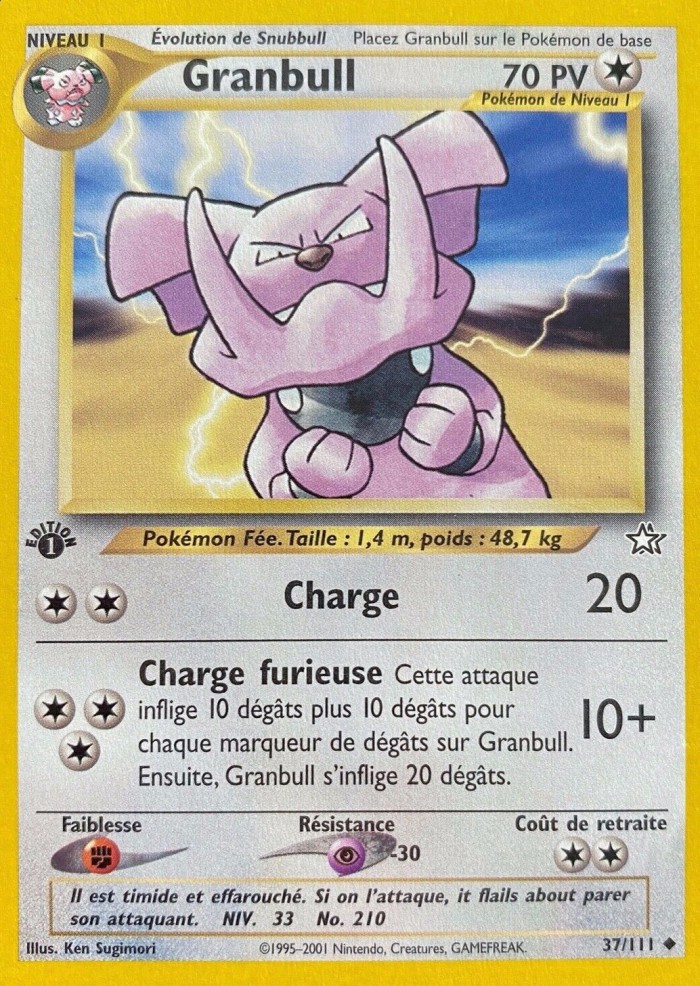 Carte Pokémon: Granbull