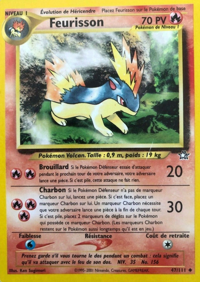 Carte Pokémon: Feurisson