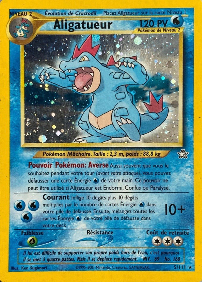 Carte Pokémon: Aligatueur