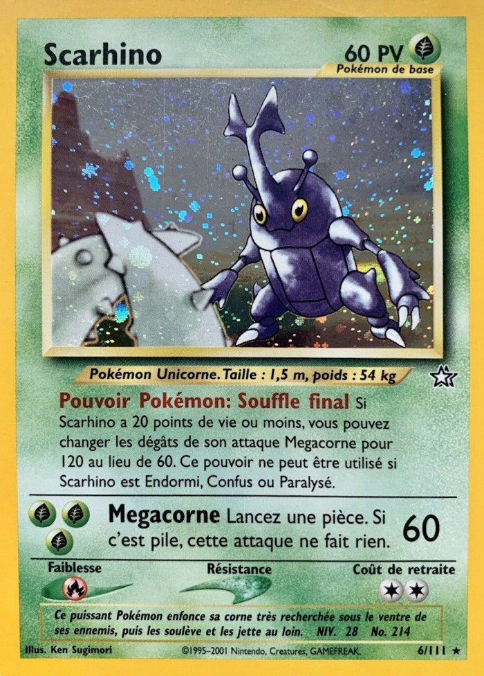 Carte Pokémon: Scarhino