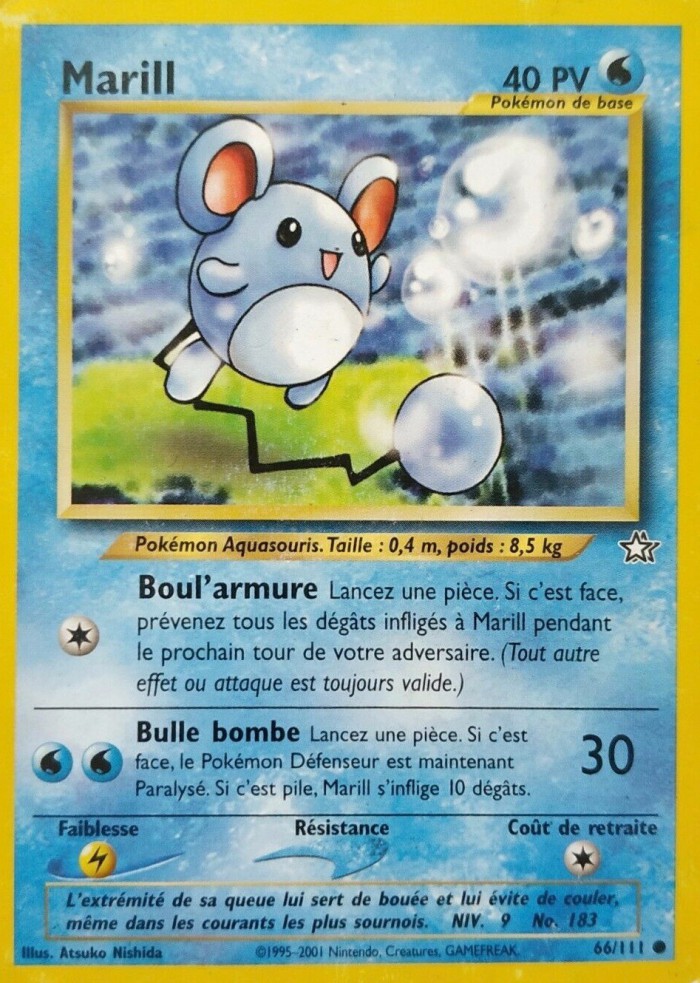 Carte Pokémon: Marill