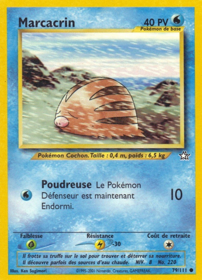 Carte Pokémon: Marcacrin