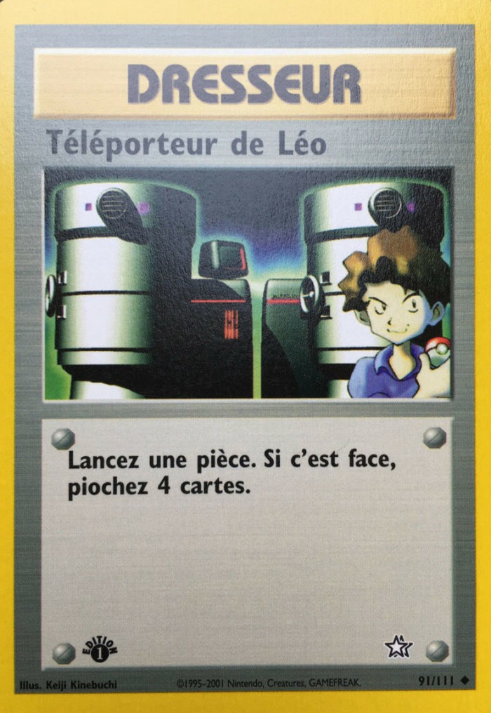 Carte Pokémon: Téléporteur de Léo