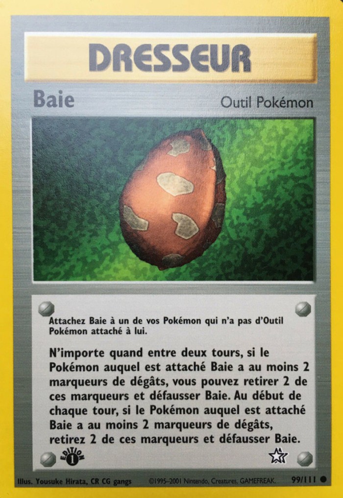 Carte Pokémon: Baie