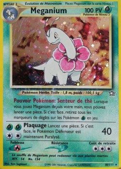 Carte Pokémon: Meganium