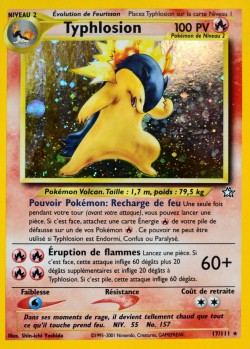 Carte Pokémon: Typhlosion