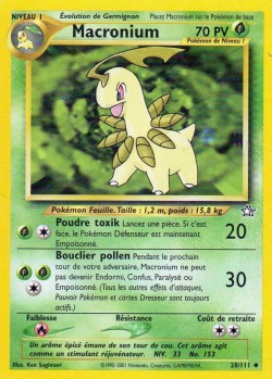 Carte Pokémon: Macronium