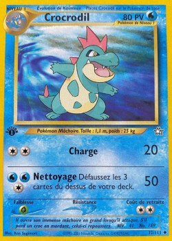 Carte Pokémon: Crocrodil