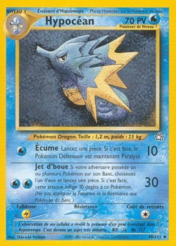 Carte Pokémon: Hypocéan