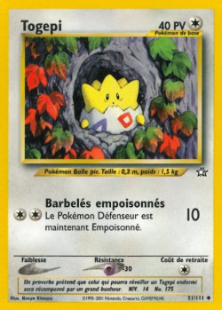 Carte Pokémon: Togepi