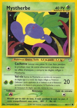 Carte Pokémon: Mystherbe