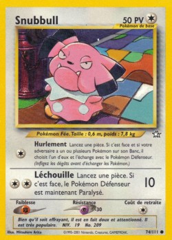 Carte Pokémon: Snubbull