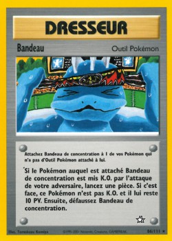 Carte Pokémon: Bandeau