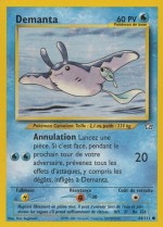 Carte Pokémon: Démanta