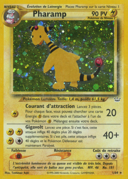 Carte Pokémon: Pharamp