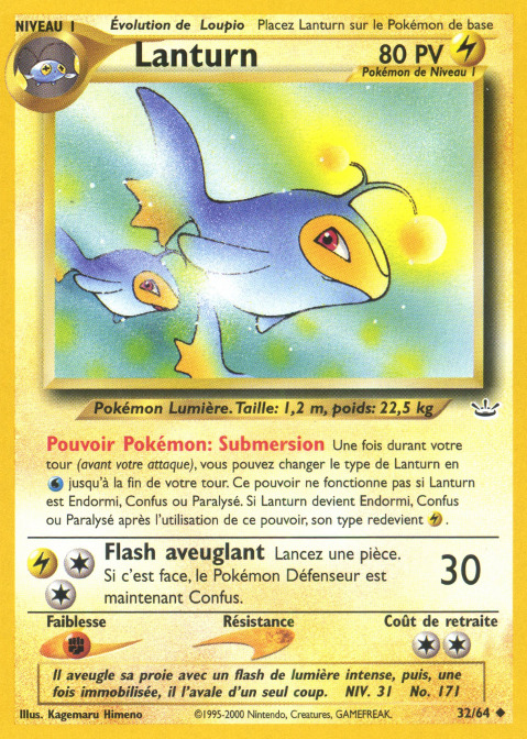 Carte Pokémon: Lanturn