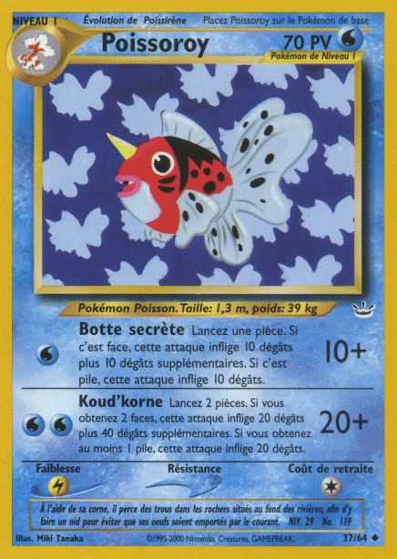 Carte Pokémon: Poissoroy