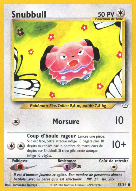 Carte Pokémon: Snubbull