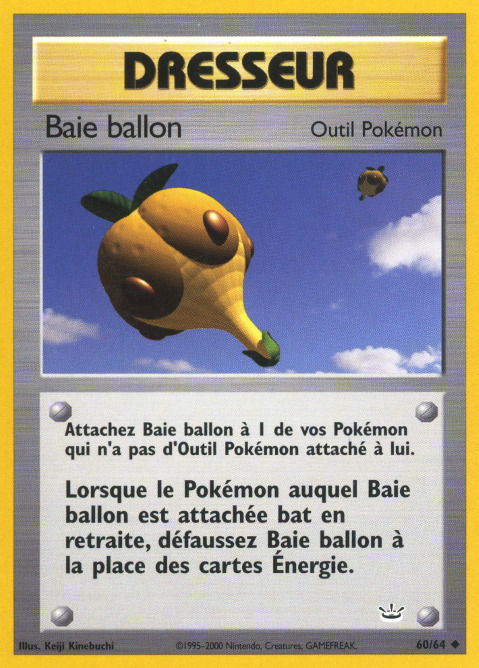 Carte Pokémon: Baie ballon