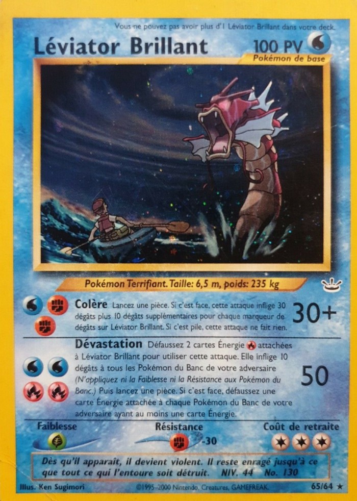 Carte Pokémon: Léviator Brillant