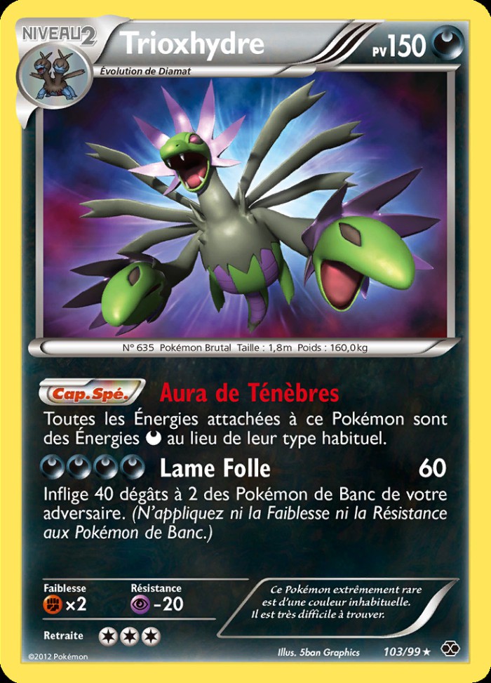 Carte Pokémon: Trioxhydre