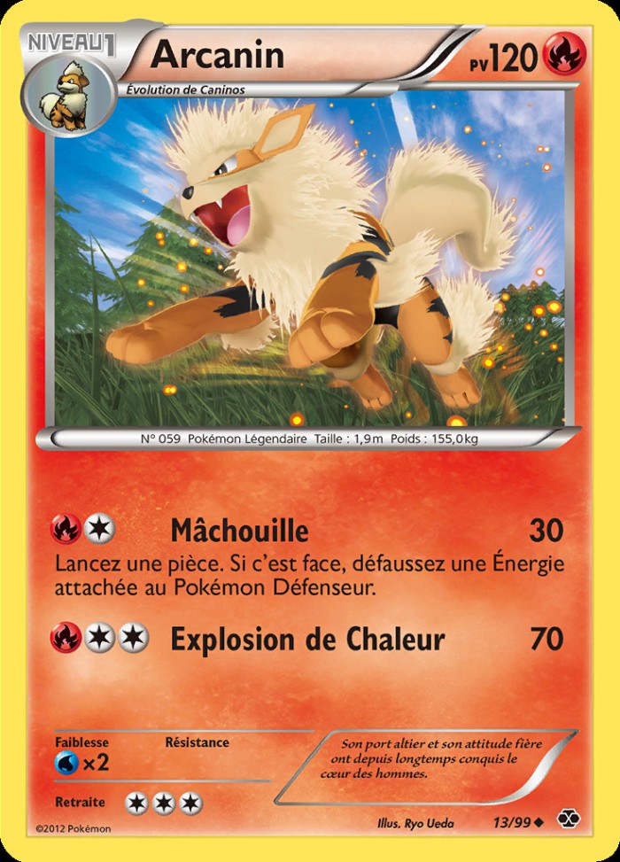 Carte Pokémon: Arcanin