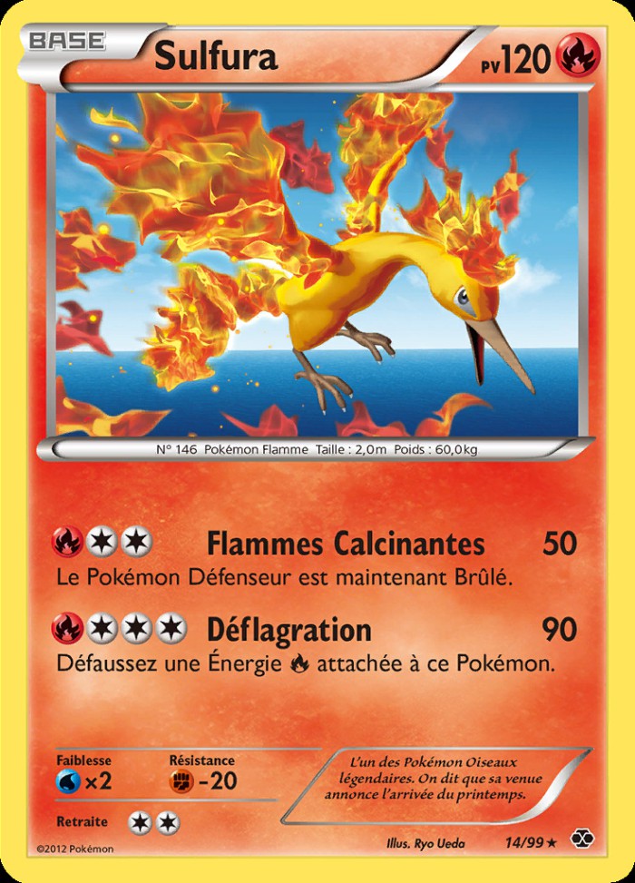 Carte Pokémon: Sulfura