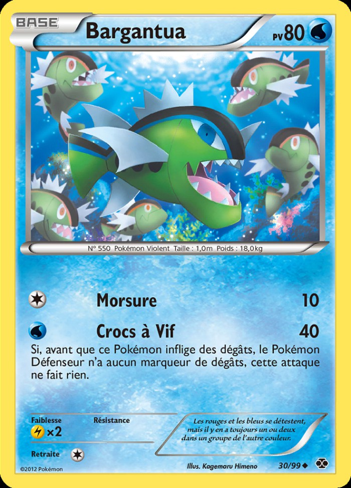 Carte Pokémon: Bargantua