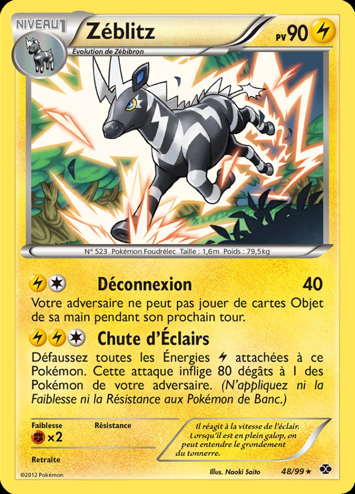 Carte Pokémon: Zéblitz