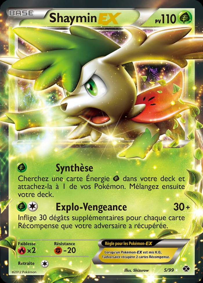 Carte Pokémon: Shaymin EX