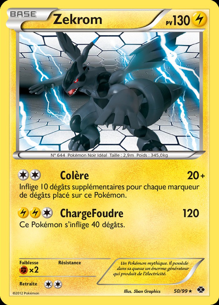 Carte Pokémon: Zekrom