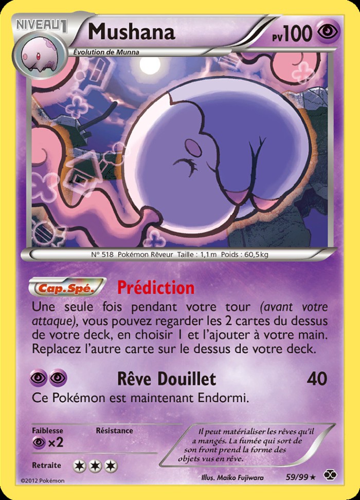 Carte Pokémon: Mushana