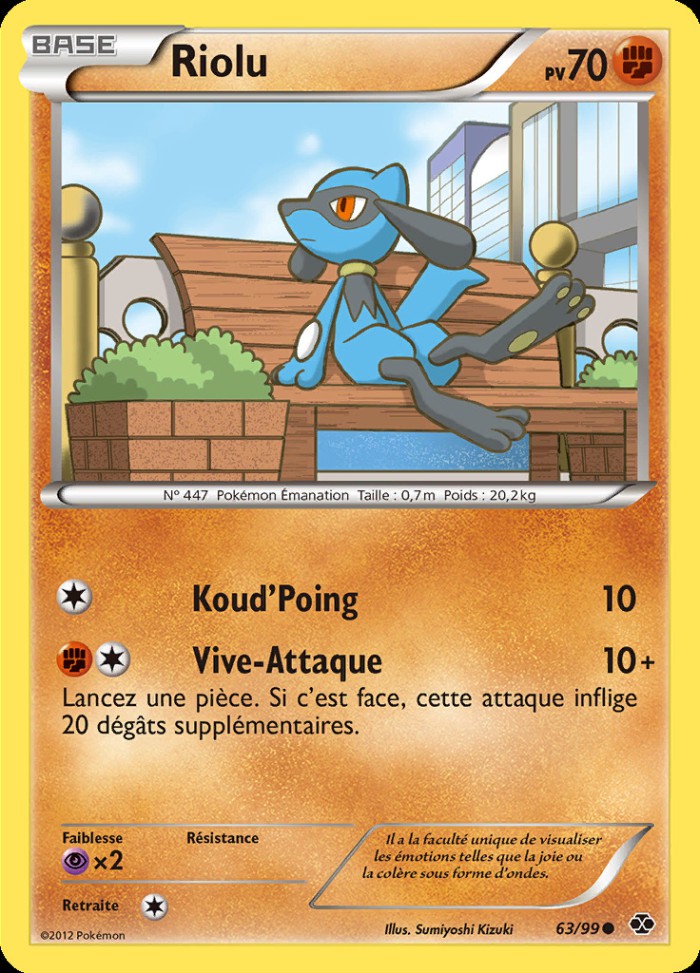 Carte Pokémon: Riolu