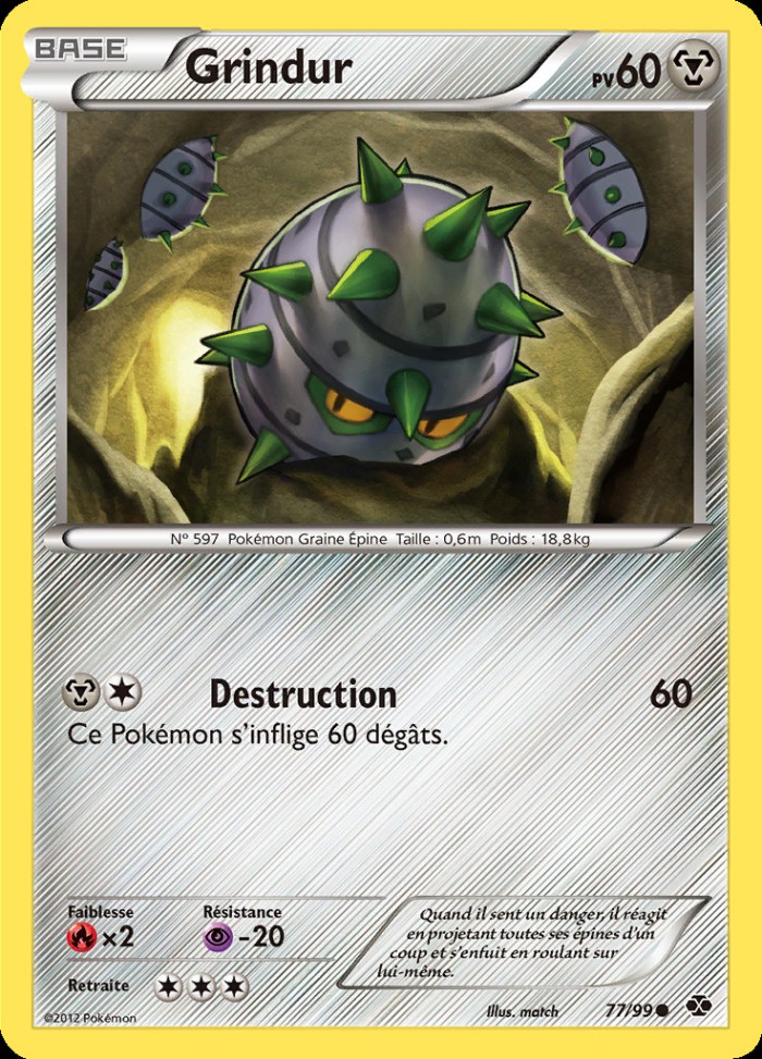 Carte Pokémon: Grindur