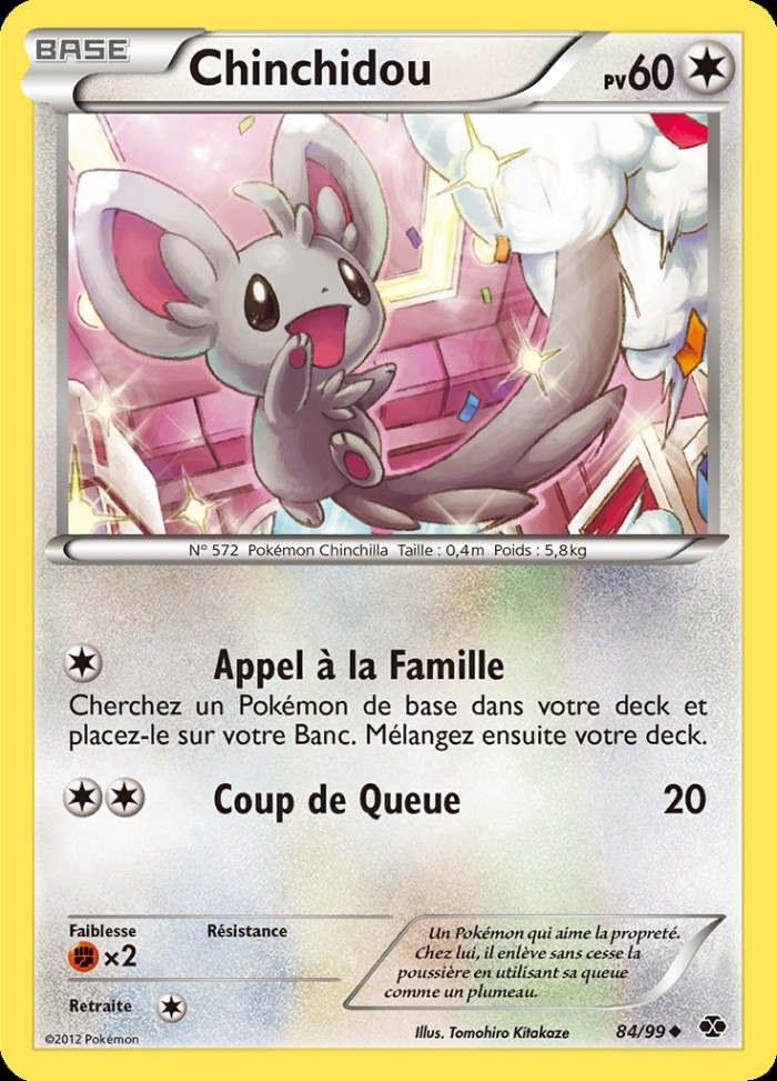 Carte Pokémon: Chinchidou