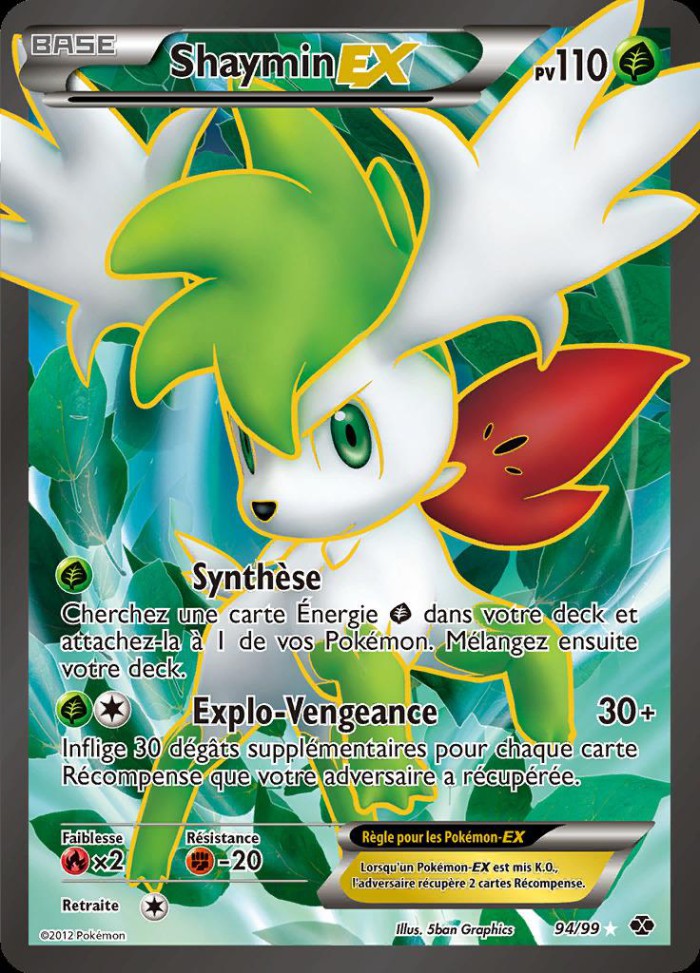 Carte Pokémon: Shaymin EX