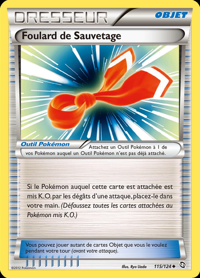 Carte Pokémon: Foulard de Sauvetage