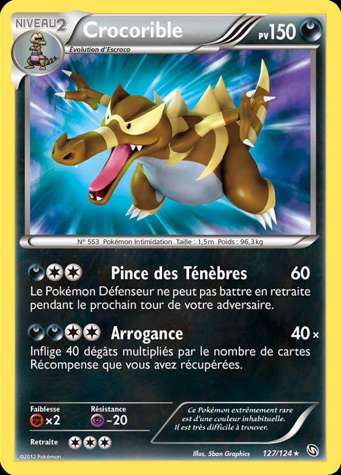 Carte Pokémon: Crocorible