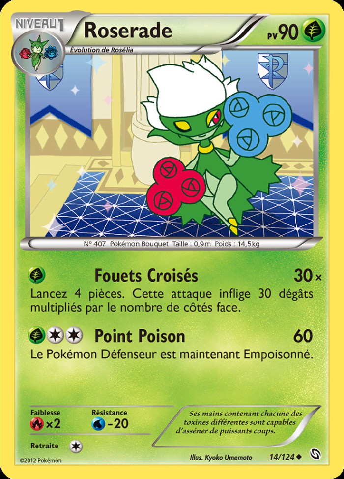 Carte Pokémon: Roserade