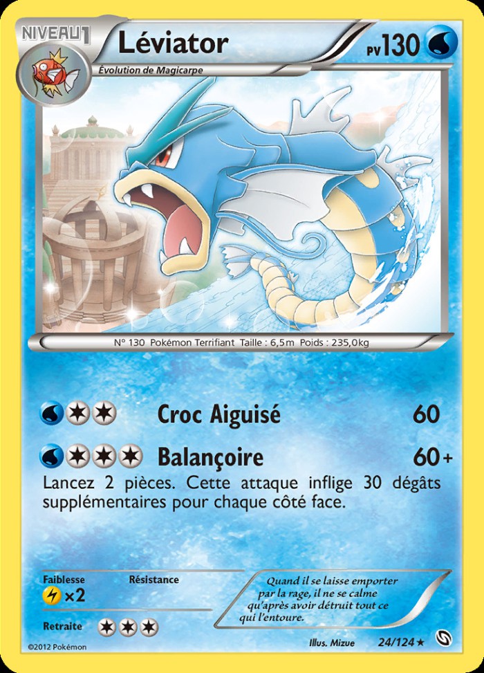 Carte Pokémon: Léviator