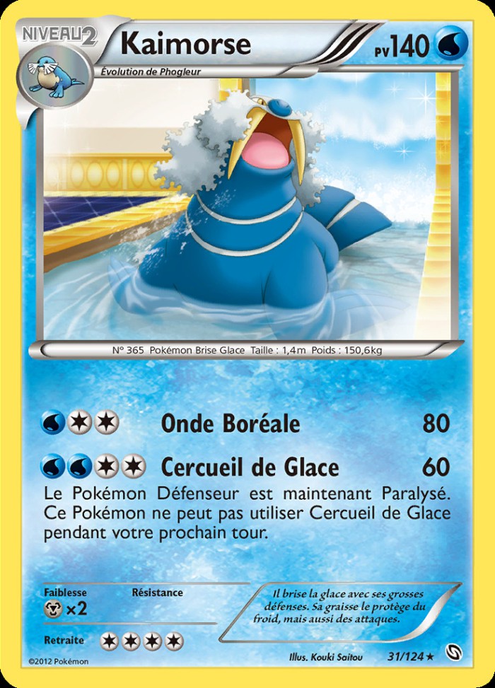 Carte Pokémon: Kaimorse