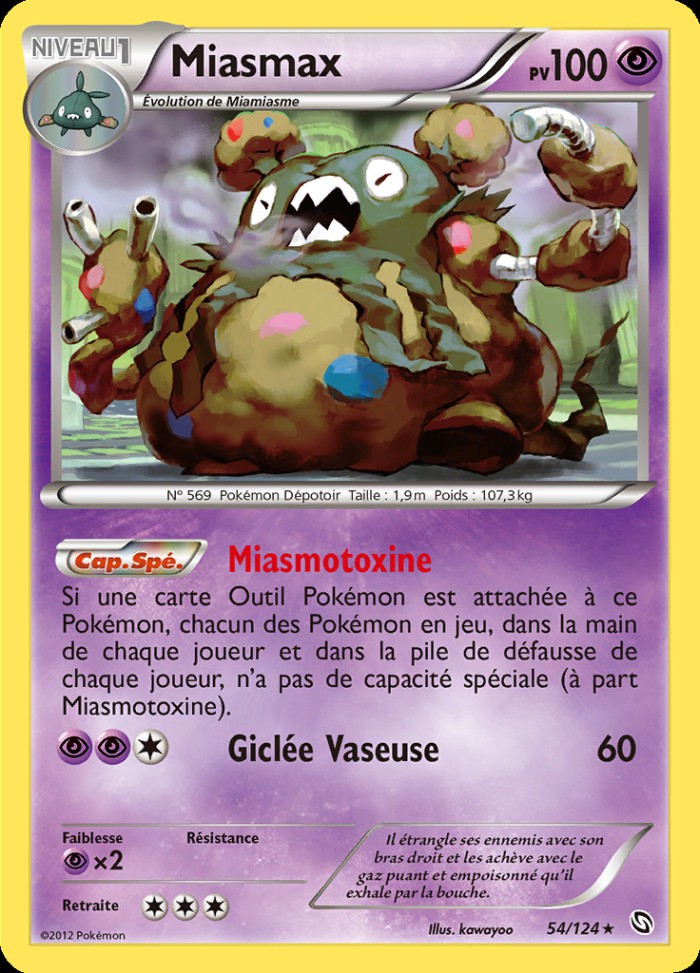 Carte Pokémon: Miasmax