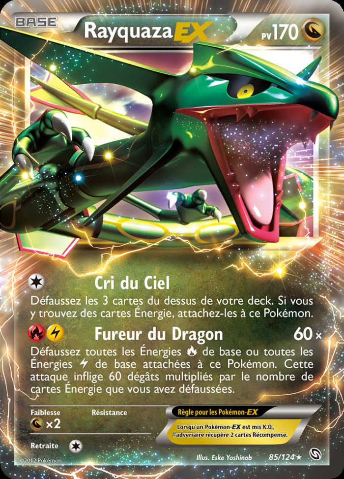 Carte Pokémon: Rayquaza EX