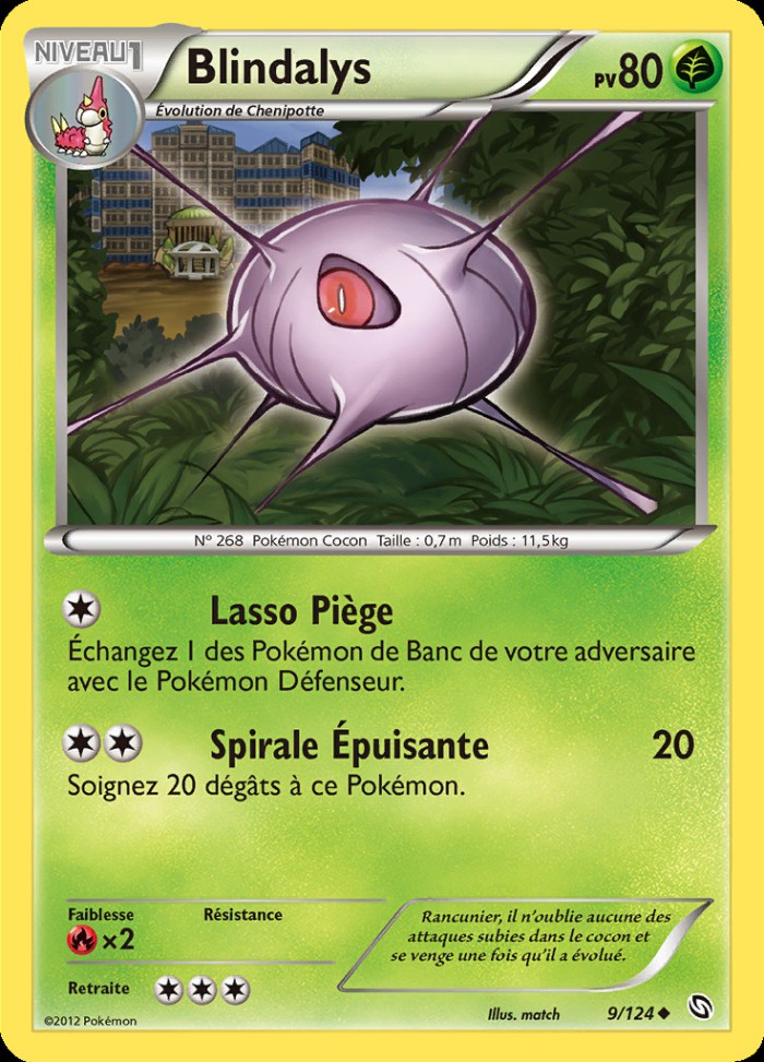 Carte Pokémon: Blindalys